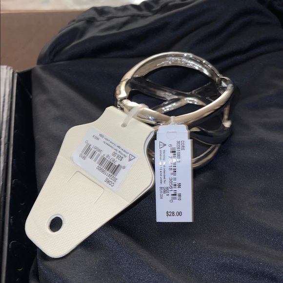 New Directions Silver-Tone Hinge Closure 6.5” Bracelet - Picture 2 of 3